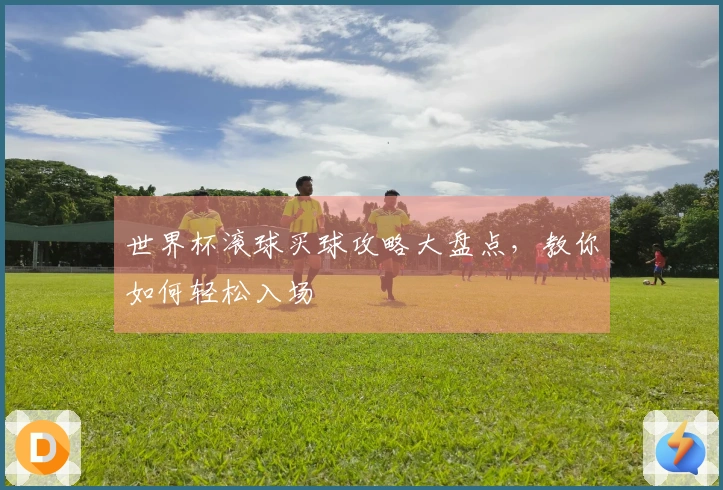世界杯滚球买球攻略大盘点，教你如何轻松入场
